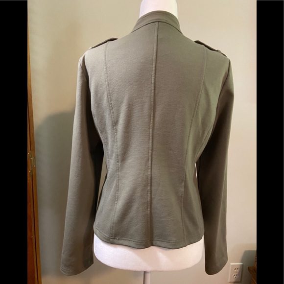 209 Military Style Jacket, Zip Front, Small - Picture 2 of 7